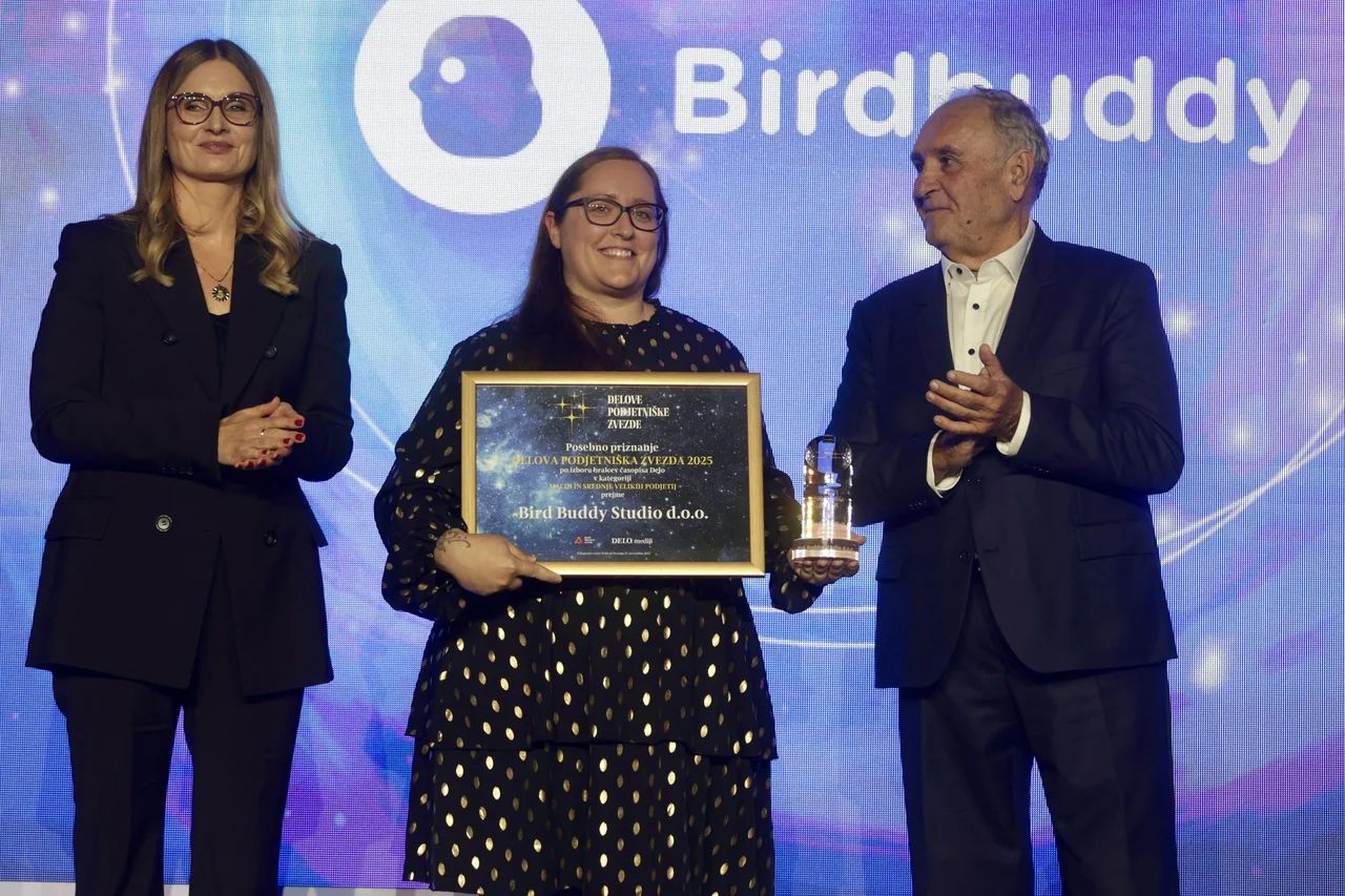 Bird Buddy Delova podjetniška zvezda Delo Business Star
